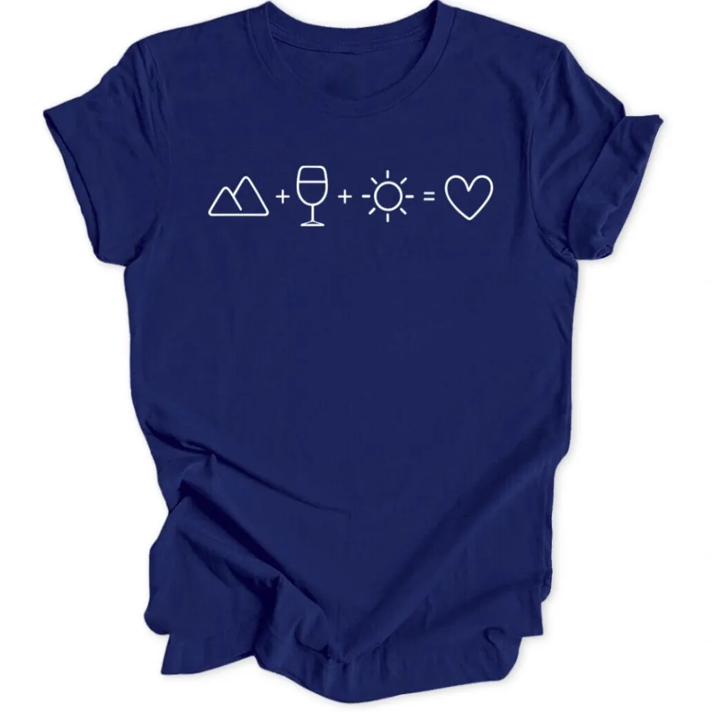 Happiness Equation Unisex T-Shirt