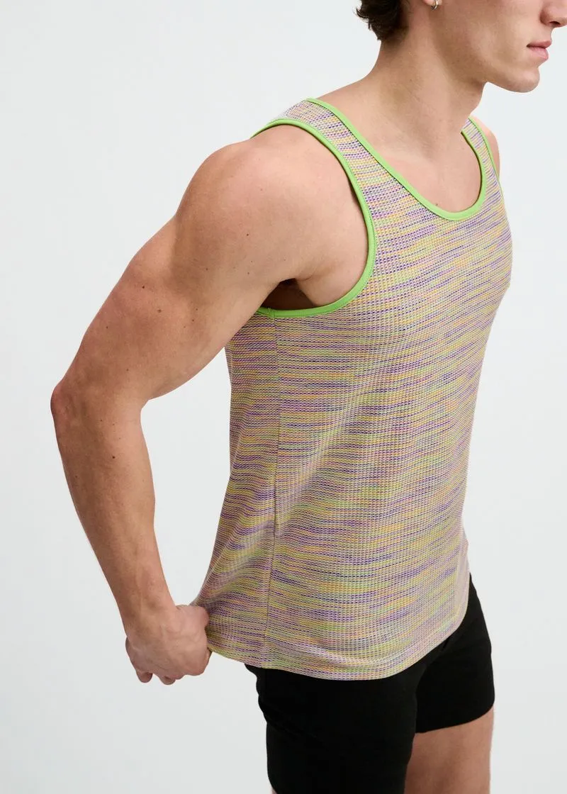 Active Textured Knit Tank Top