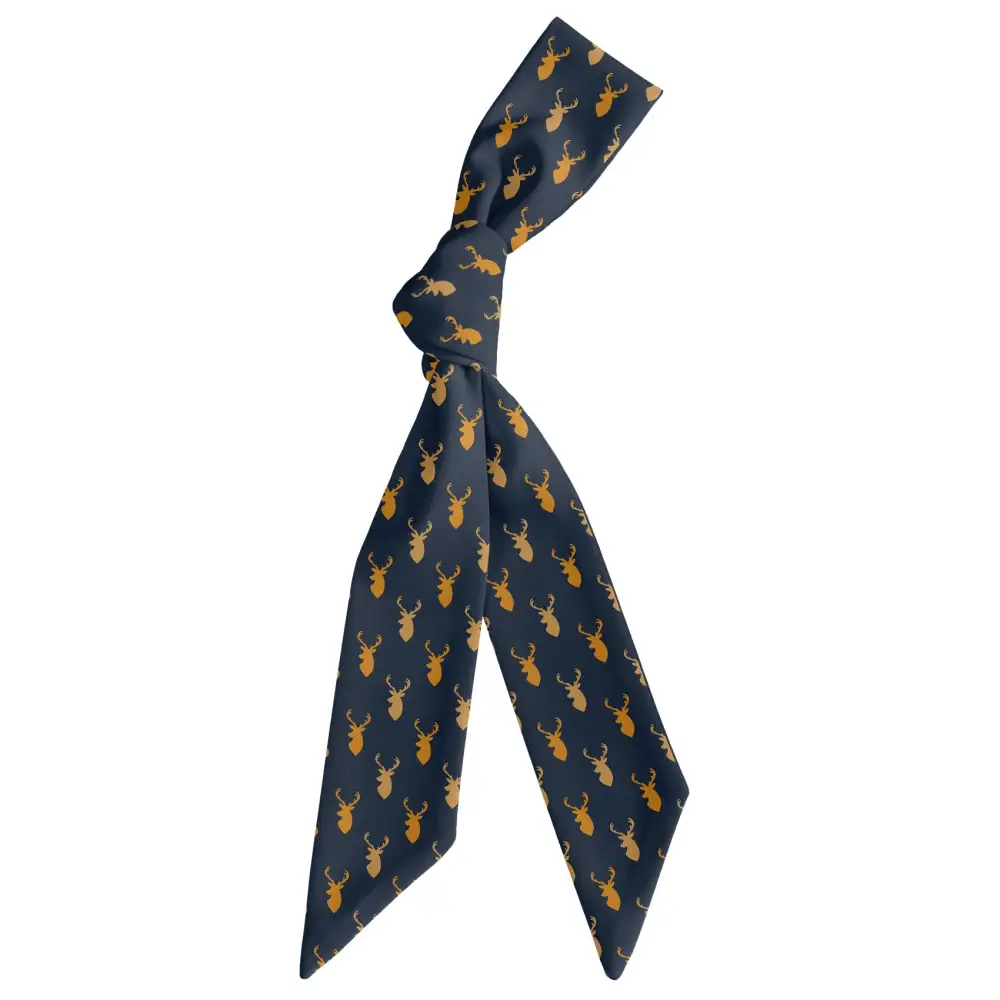 Buck Motif Hair Scarf