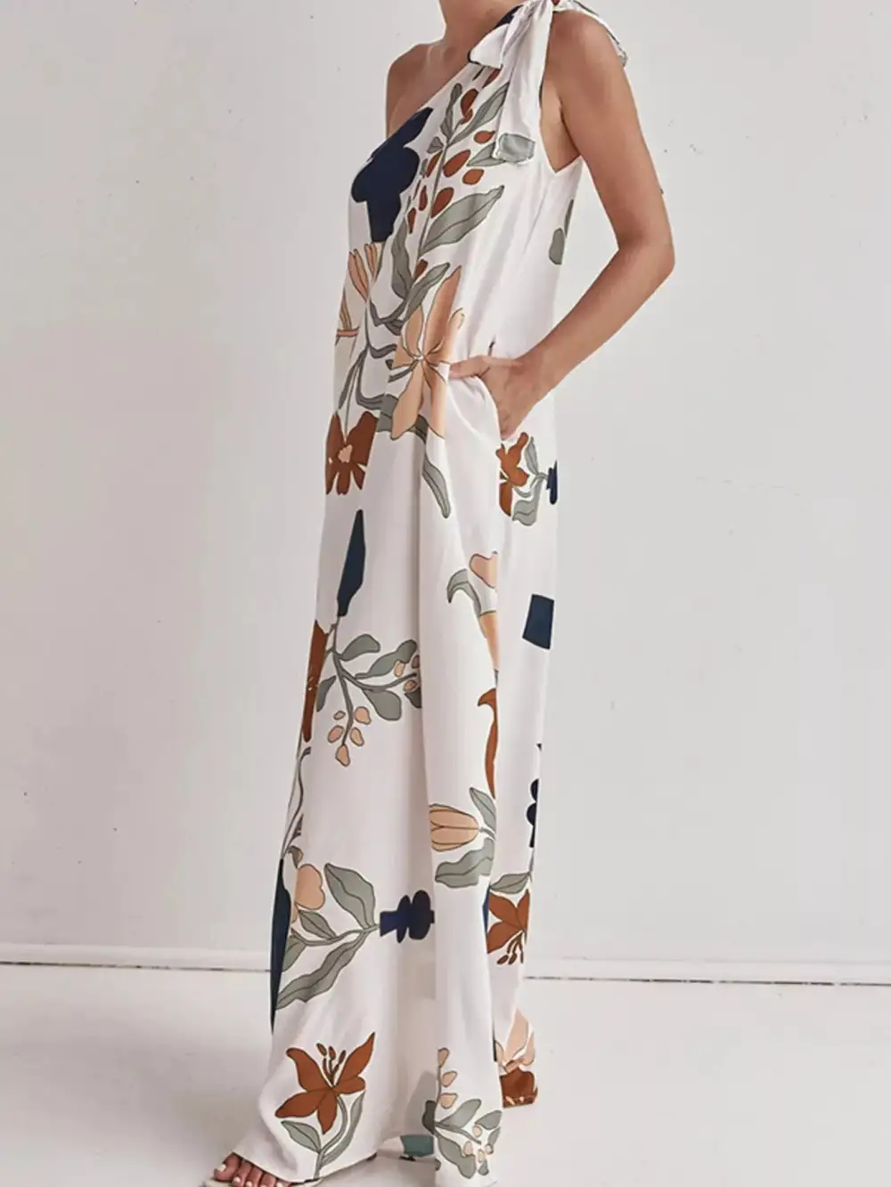 Floral Printed Maxi Dress