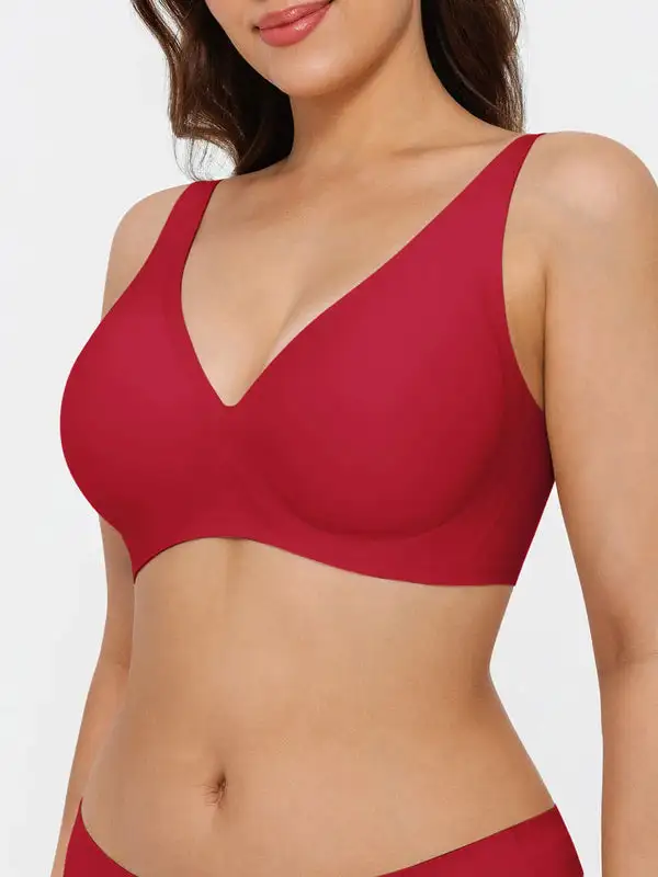 Seamless Wireless Flexible Comfort Bra