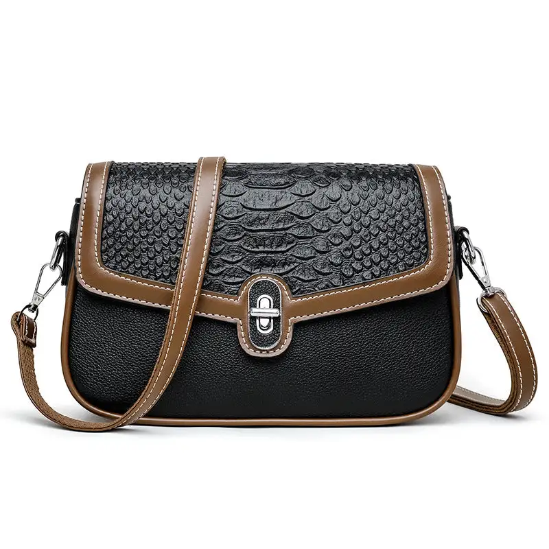 Minimal Textured Crossbody Bag