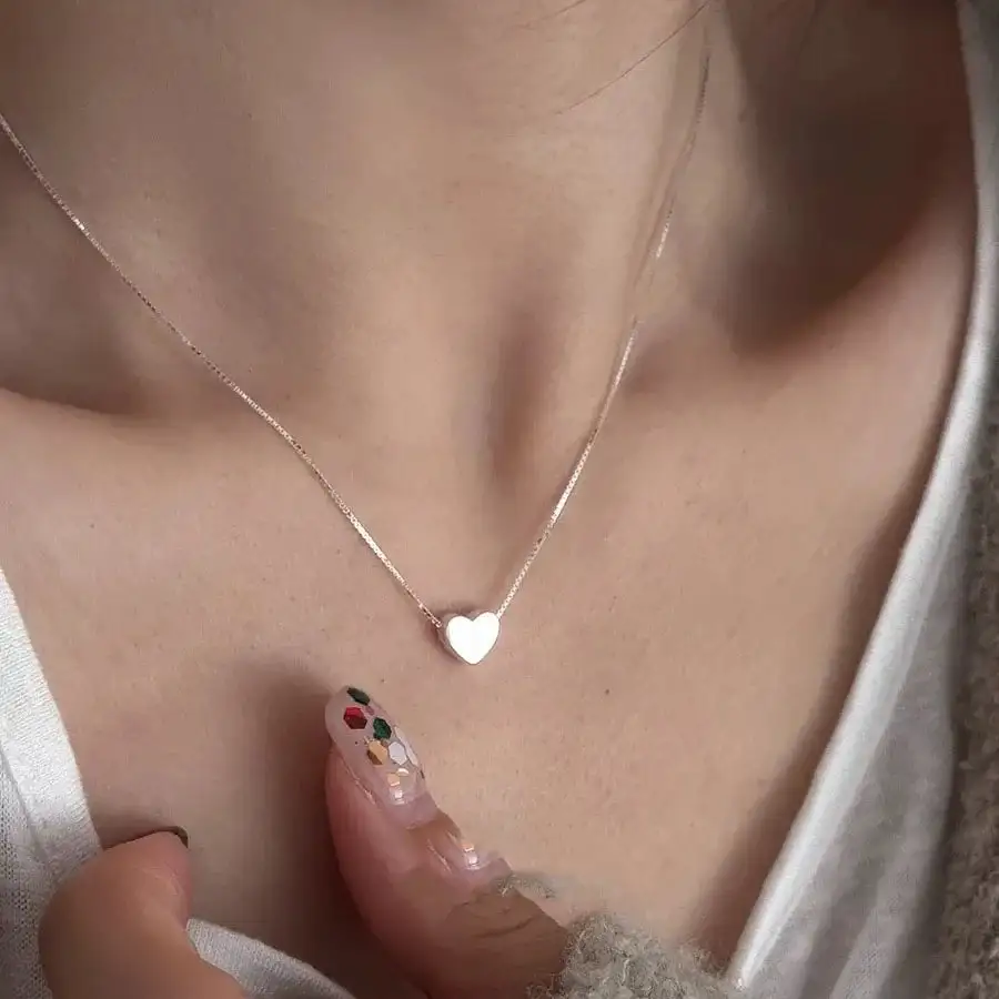Sculpted Heart Necklace