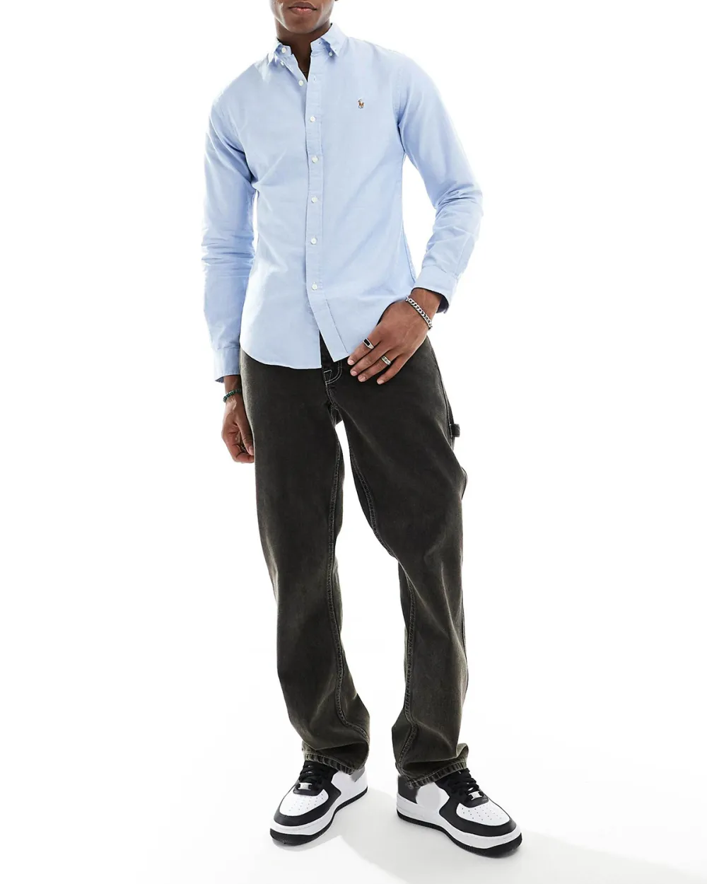 Oxford Shirt In Slim Fit Blue