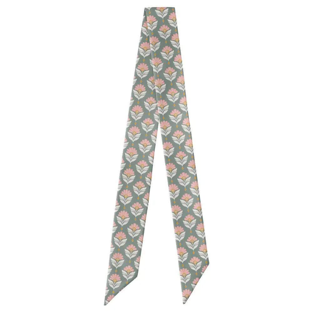Grand Deco Floral Pattern Hair Scarf