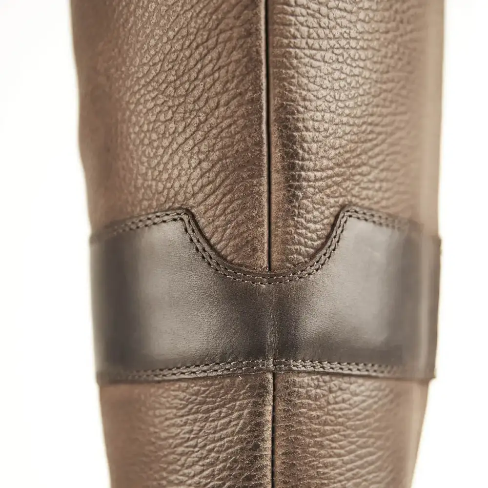 Versatile Weather-Ready Leather Riding Boots