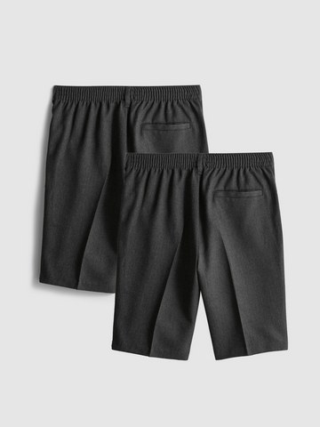 7-15yrs | 2pk Easy Iron School Shorts detail 1
