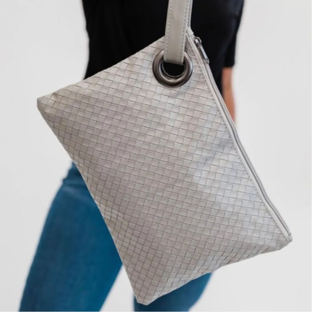 Braided Clutch Bag