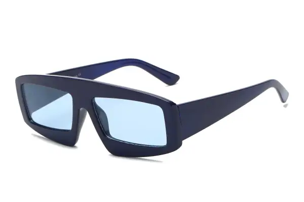 Bold Retro Vintage Rectangular Sunglasses