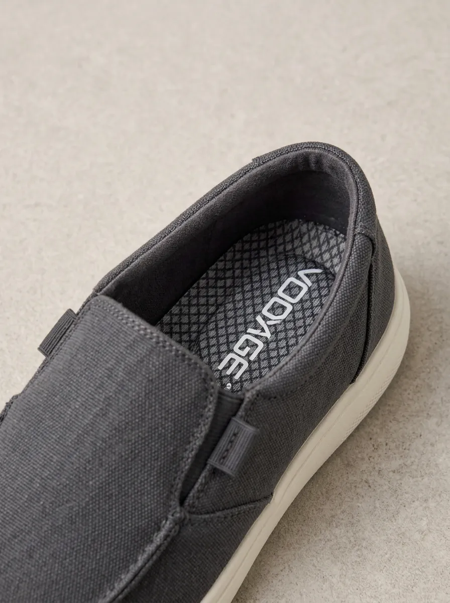 Streetwear Minimalist Graphic Essential Men's Stretch Canvas Shoes