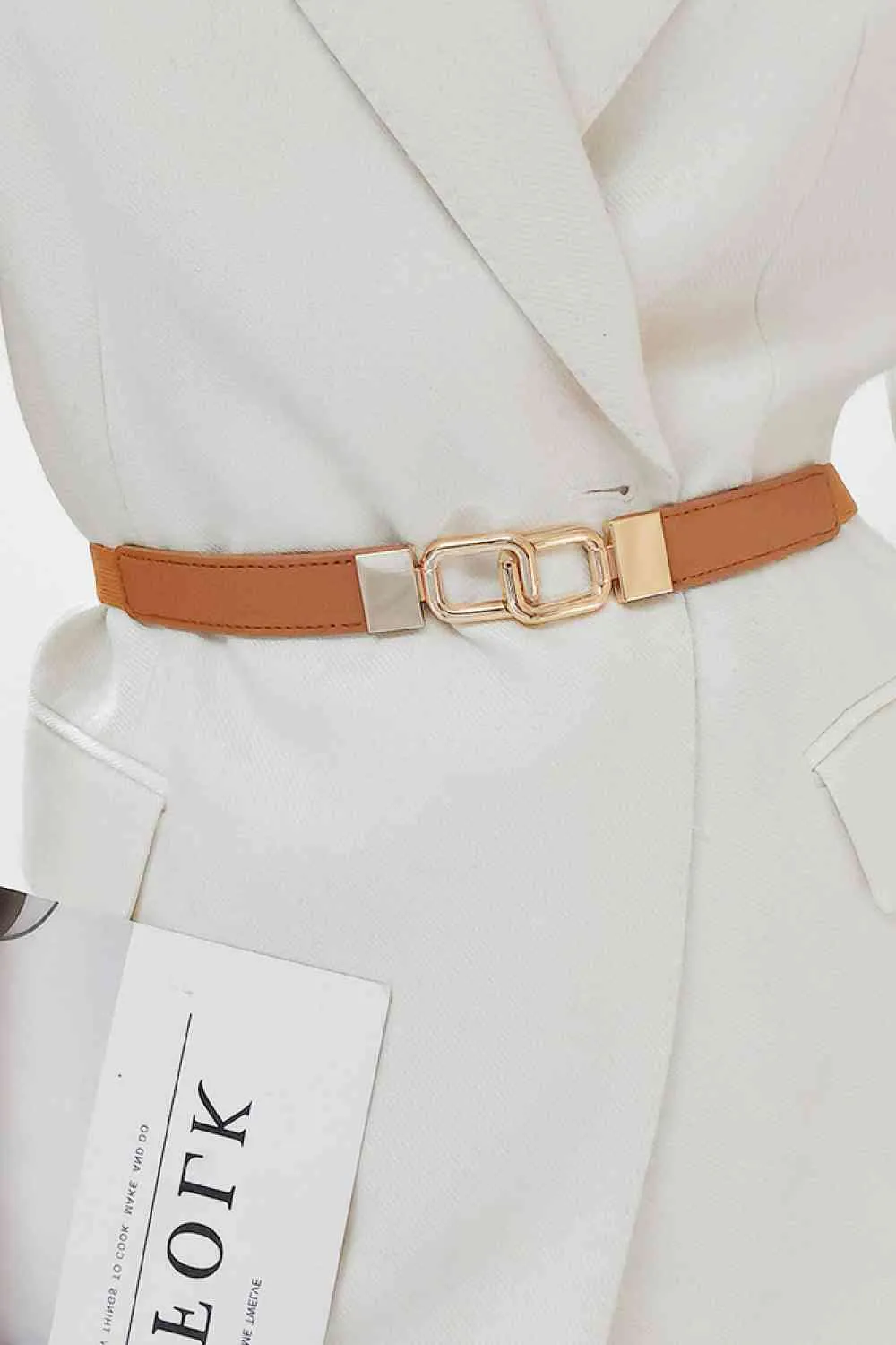Double Buckle Elastic Belt