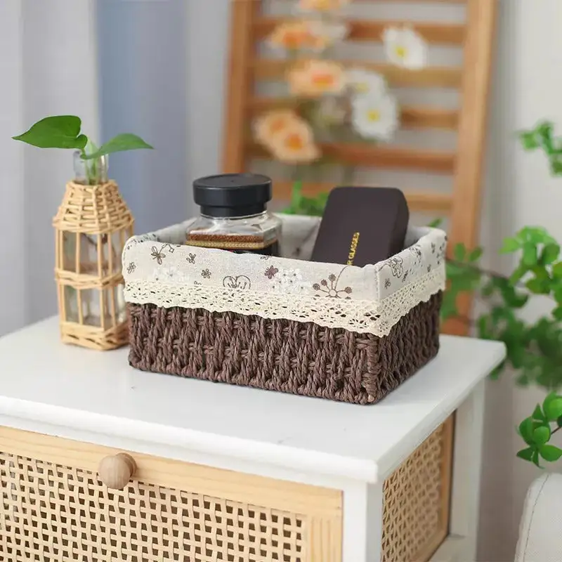 Dark Organizing Basket