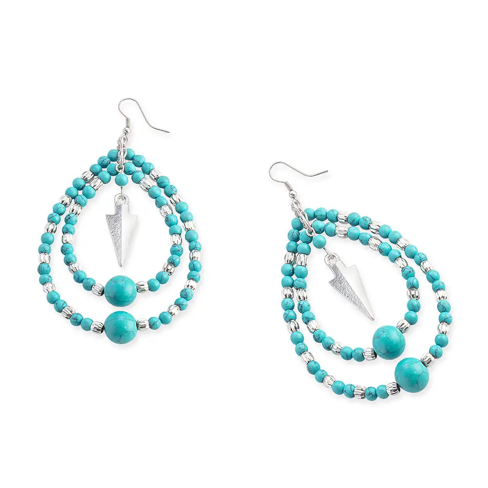 Elegant Framed Artful Statement Earrings