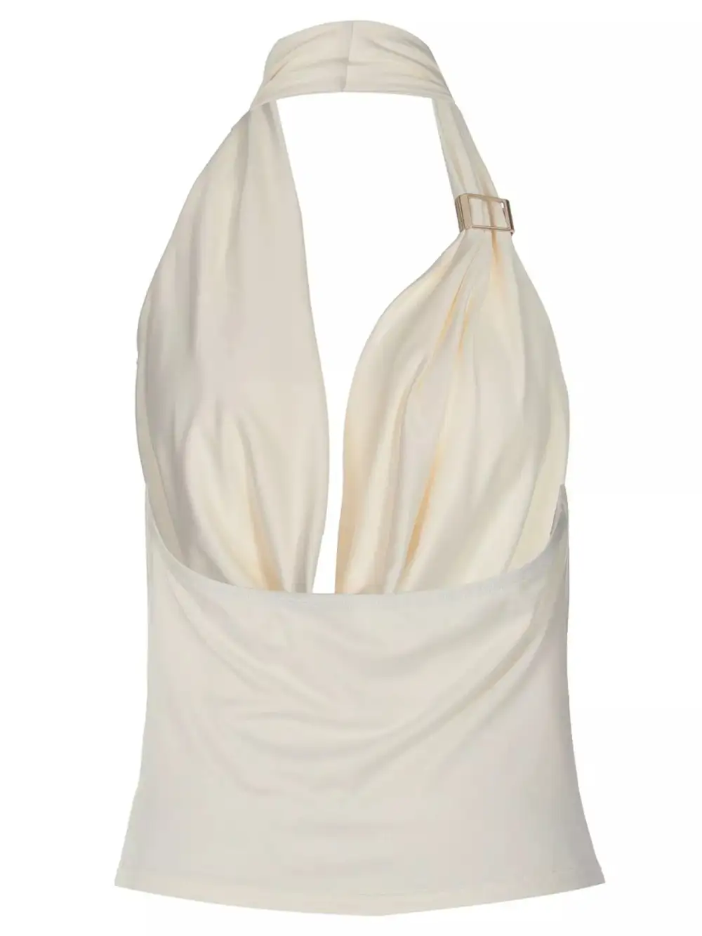 Refined Halter-Neck Tank Top