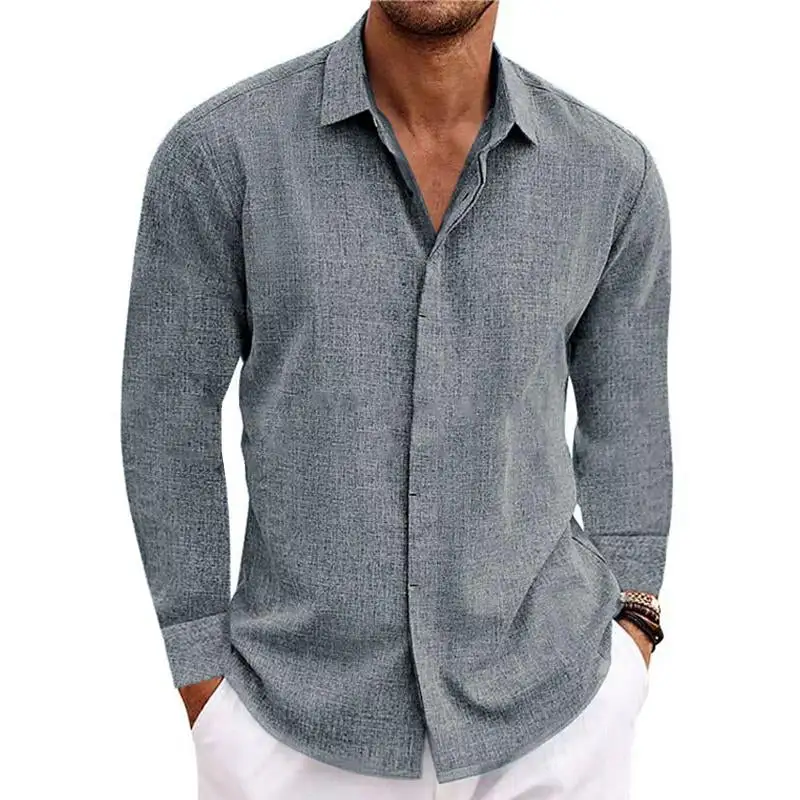 Relaxed Collar Open Shirt