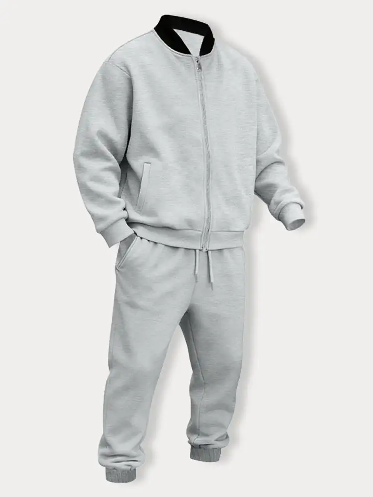 Athleisure Urban Jacket and Jogger Pants Set