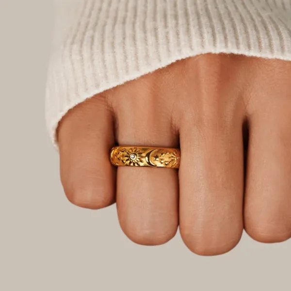 Modern Star Ring