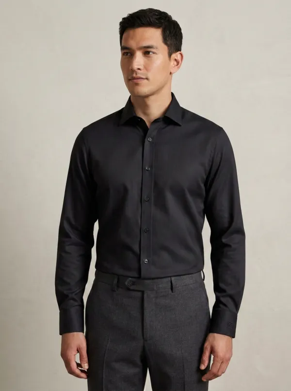 Men's Non-Iron Cotton Light Blue Formal Shirt