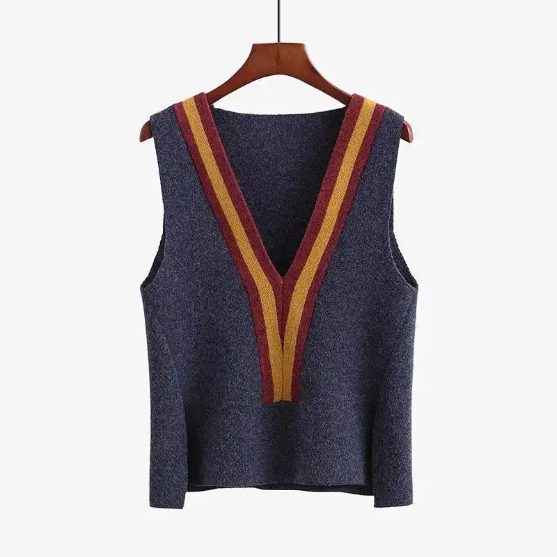 Chic Mustard Knit Vest