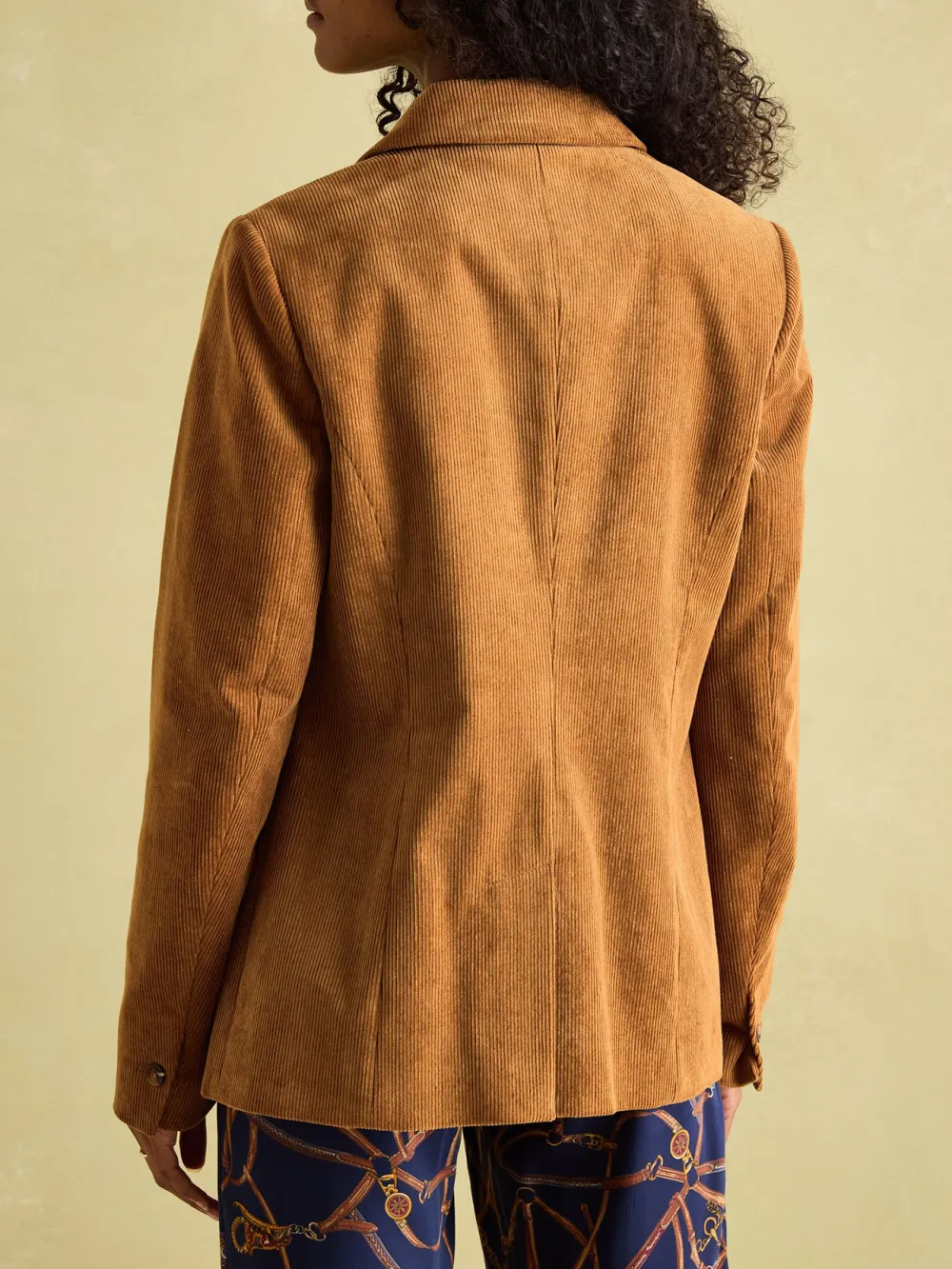 Tan Brown Corduroy Blazer