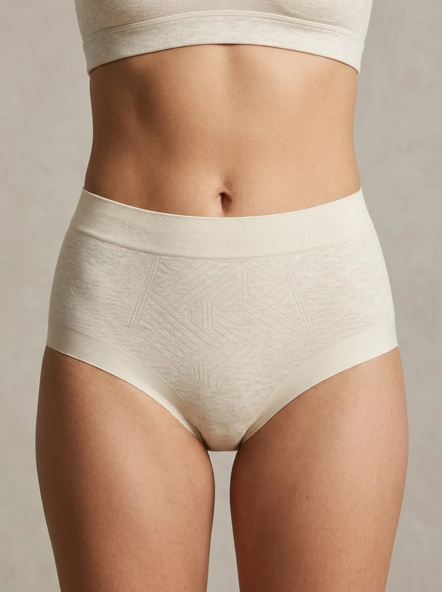 Women's Seamless Geometric Panties