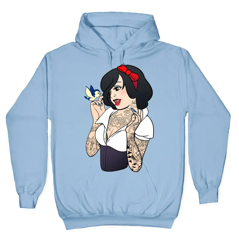 Laidback Artwork Pullover Hoodie