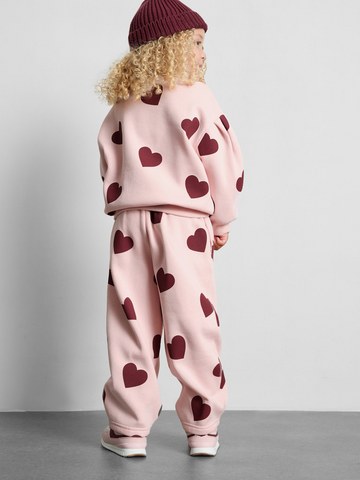 1-9yrs | Cotton Rich Heart Print Sweatshirt and Joggers Set detail 1