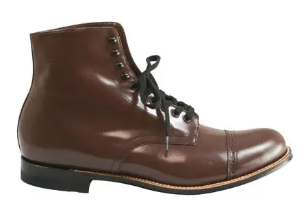 Kids' Refined Equestrian Lace Up Round Toe Everyday Boots