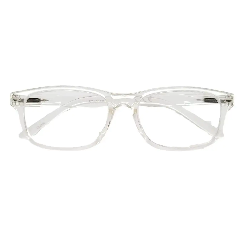 Square Spring-Hinge Reading Glasses