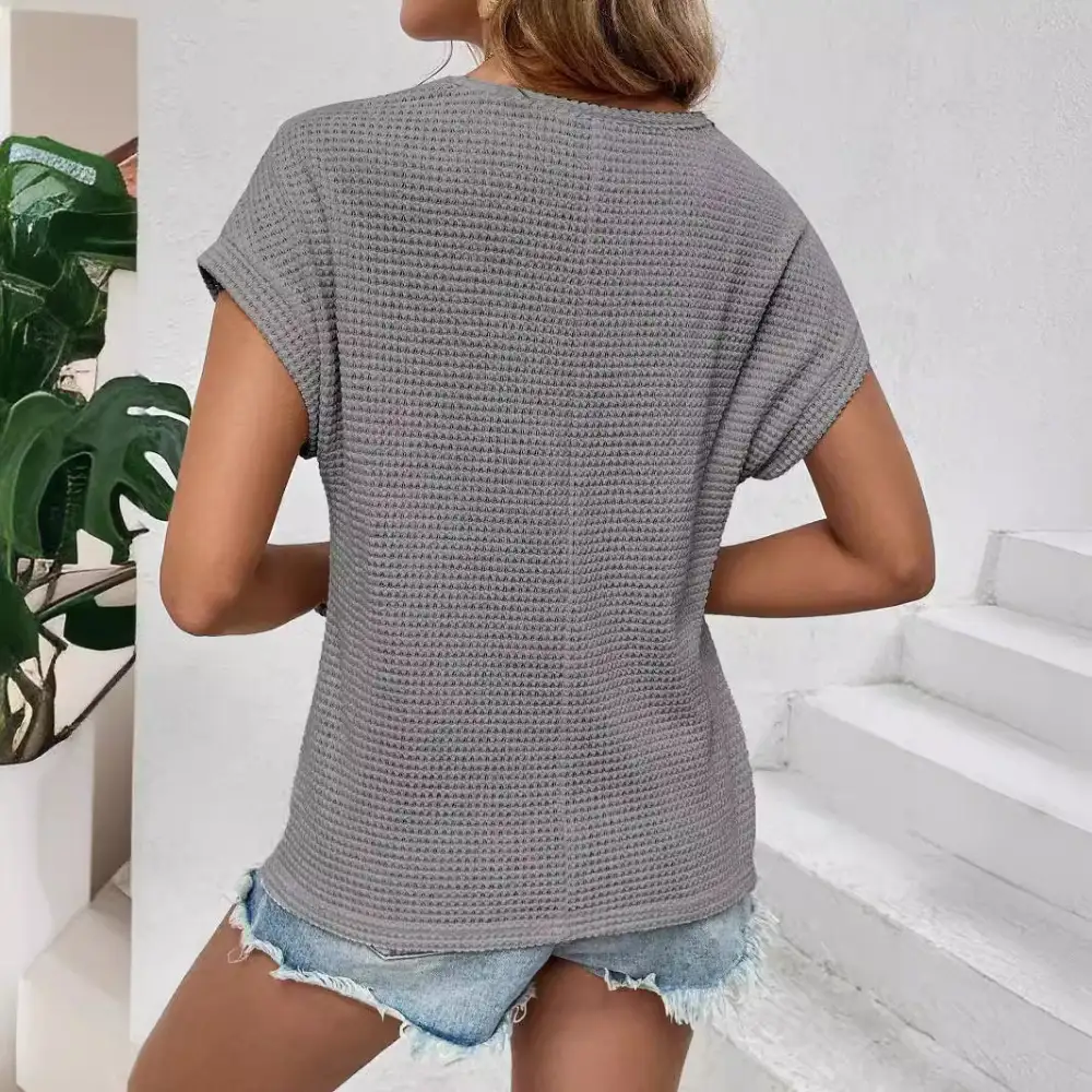 Women's Openwork Raglan-Sleeve T-Shirt