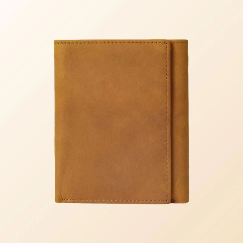 Men's Easy-Access Leather Trifold Wallet