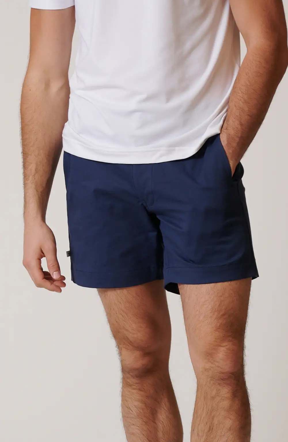 Men's Stretch Cotton Chino Welt Pocket Shorts