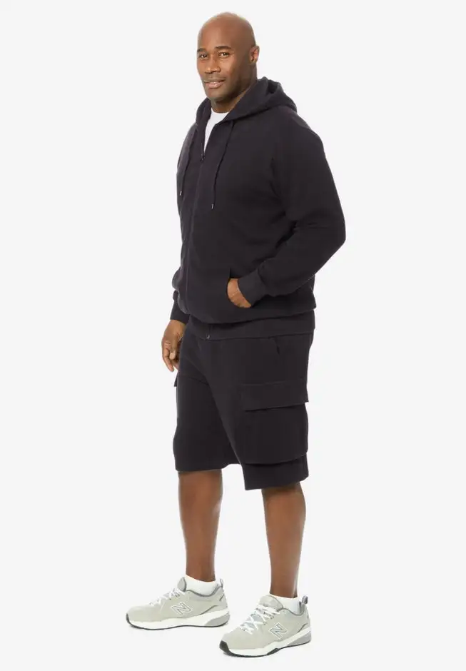 French Terry Zip-Up Hoodie