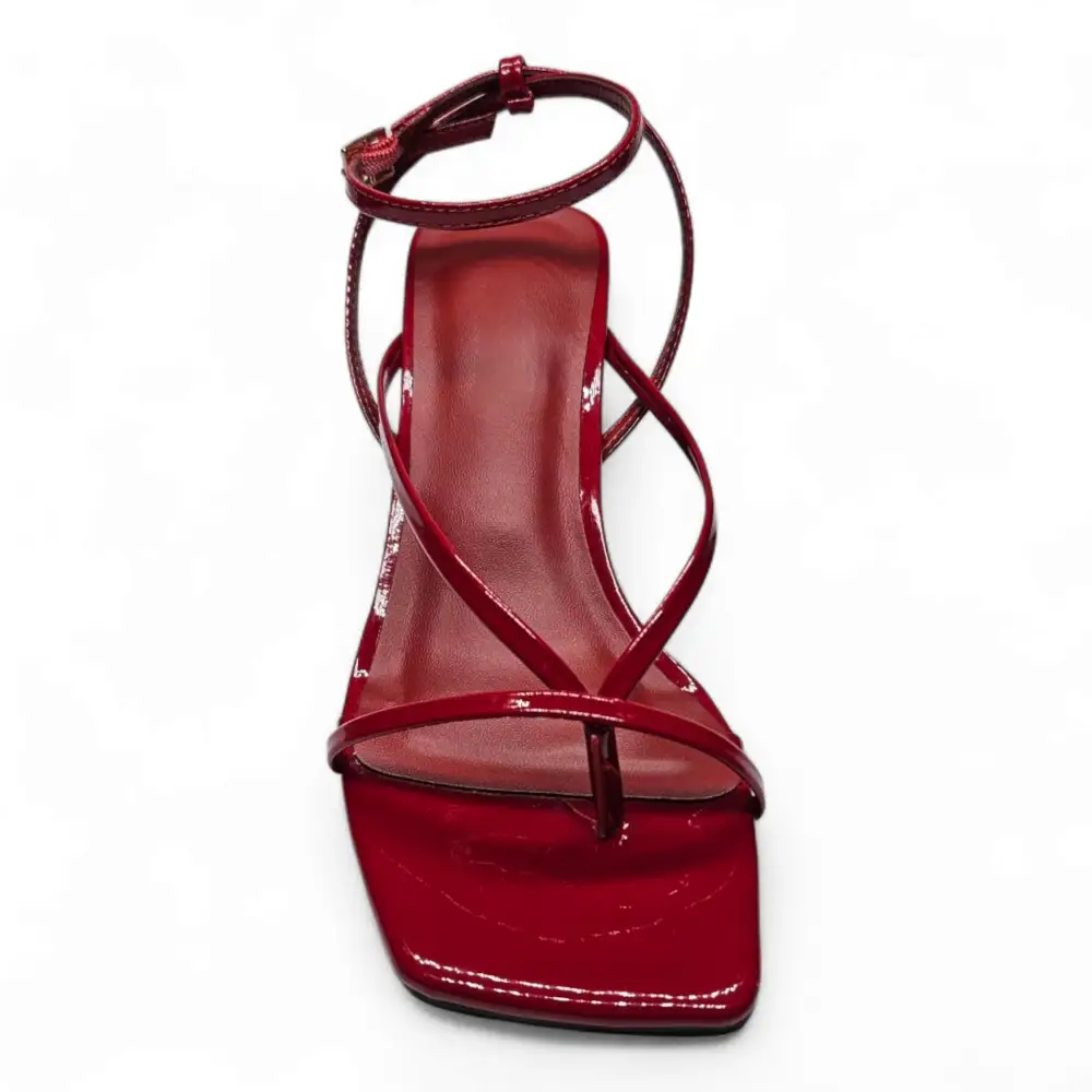 Align Thong Ankle Strap Kitten Heel