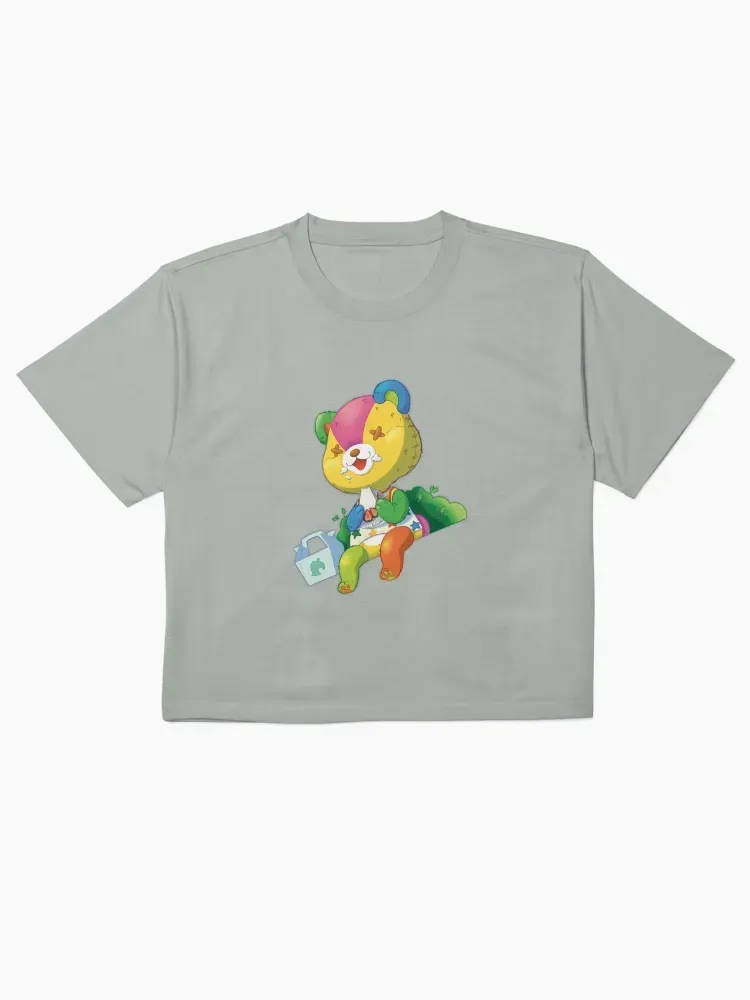 Colorful Bear Printed Women'S T-Shirt