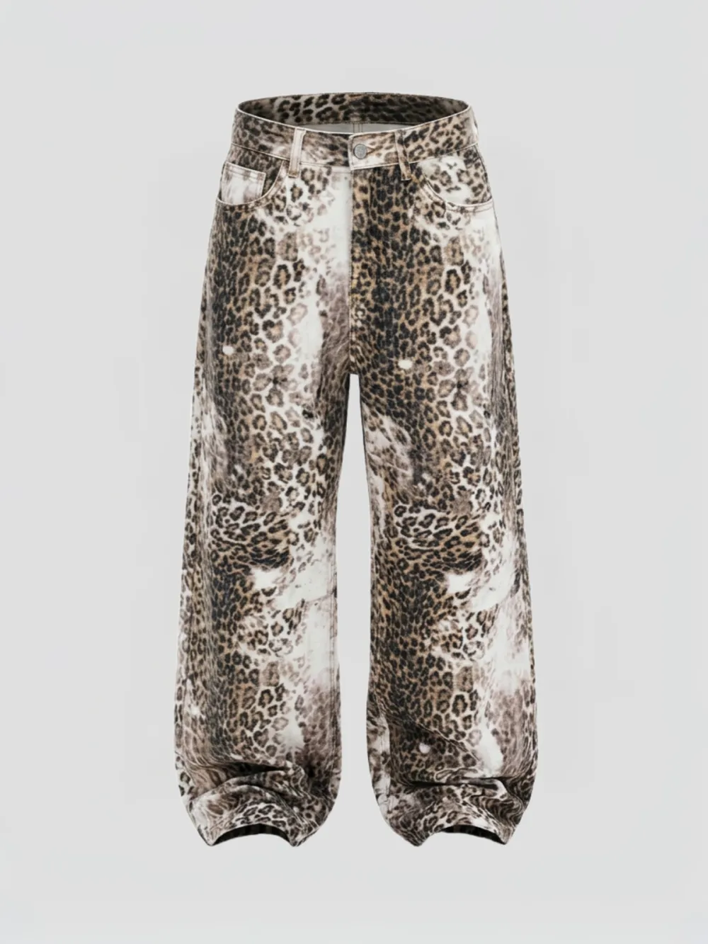 Relaxed Leopard Printed Pants