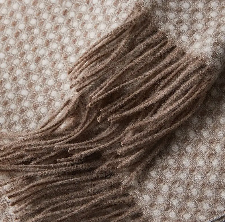 100% Wool Rectangle Scarf
