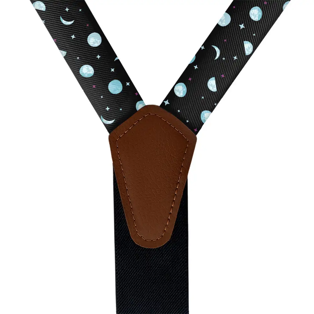 Mini Moons Space Theme Suspenders
