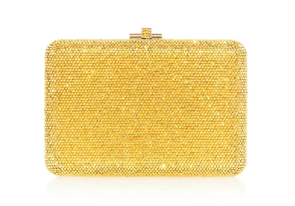 Sleek Slim Slide Statement Clutch