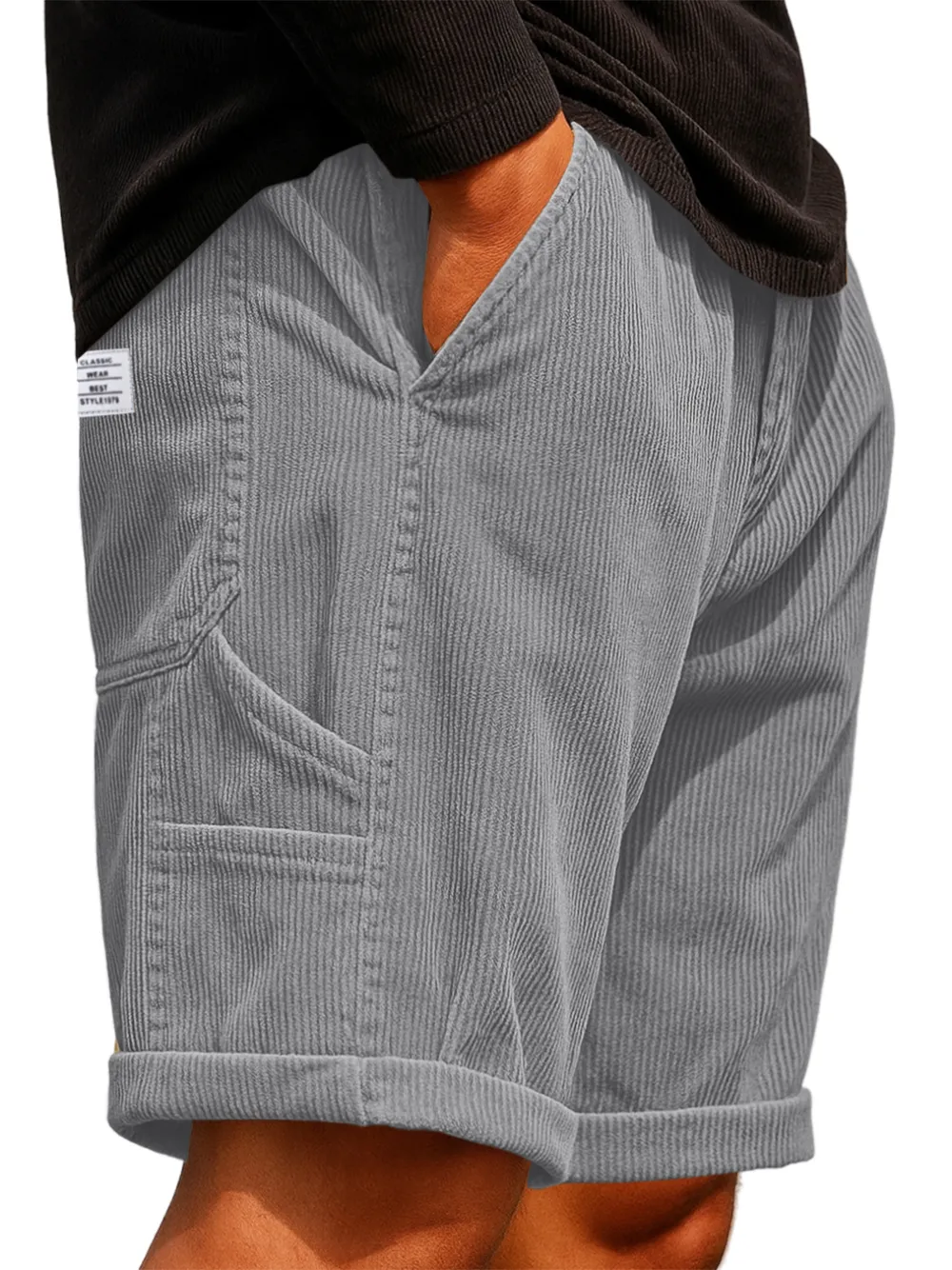 Everyday Corduroy Utility Pocket Shorts