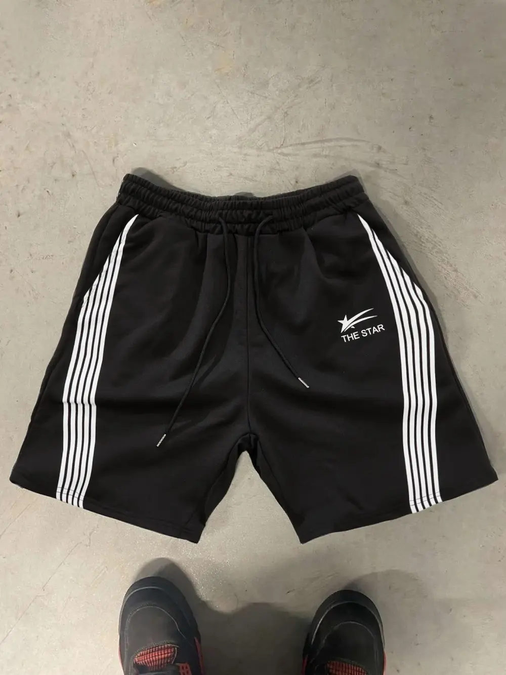 Men's Letter Graphic Track Short Streetwear