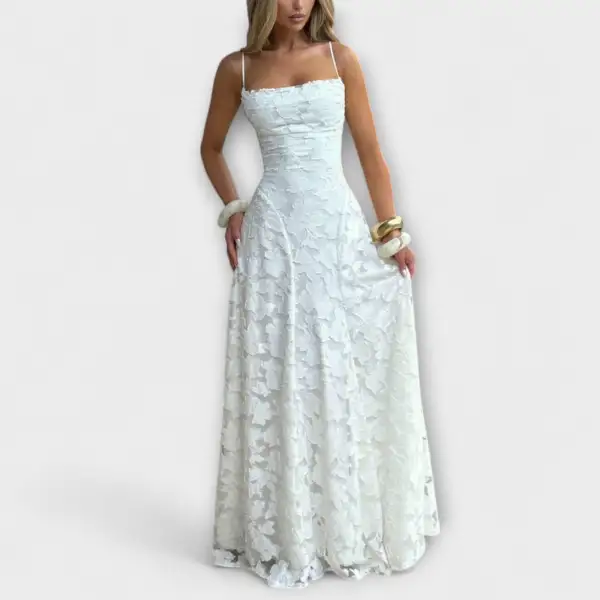 Elegant Jacquard Maxi