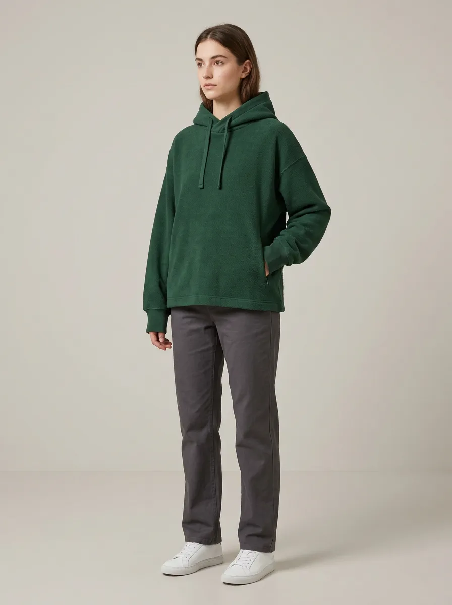 Unisex Fleece Casual Layer Hoodie