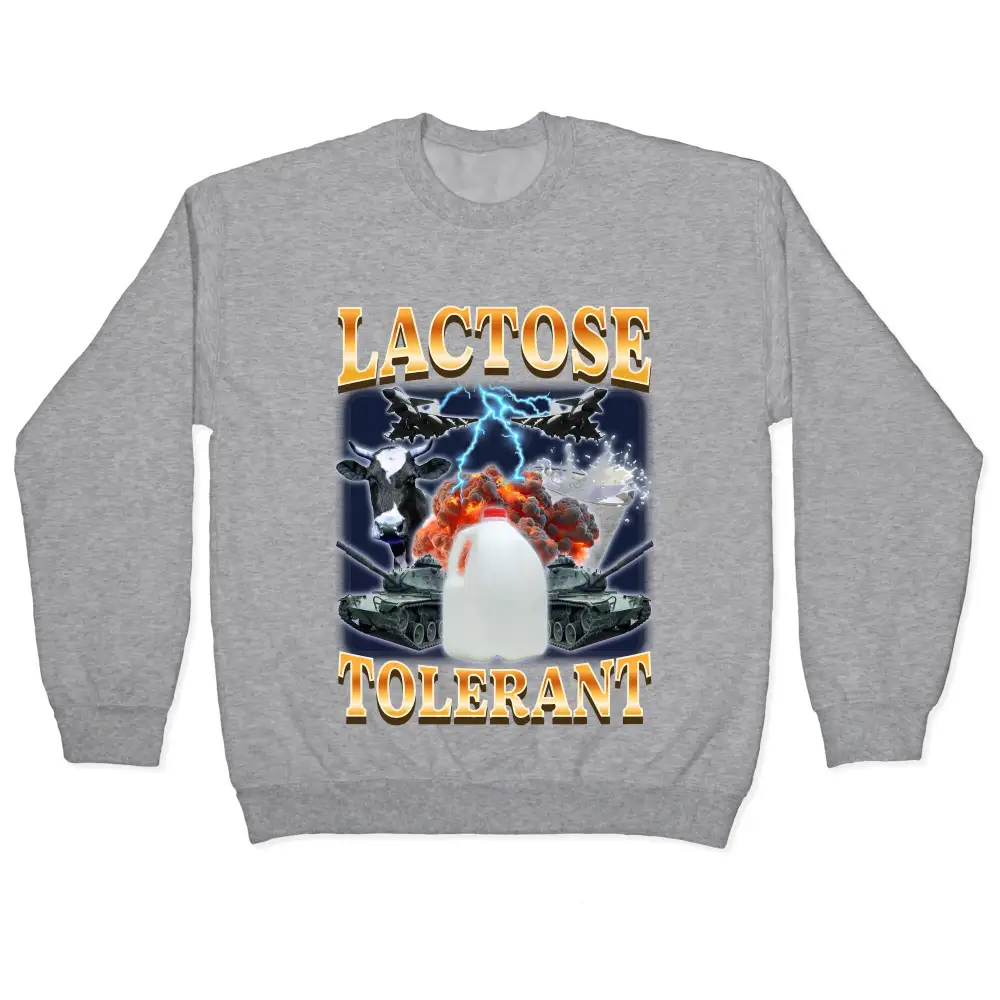 Ribbed Raccoon Crewneck Sweatshirt