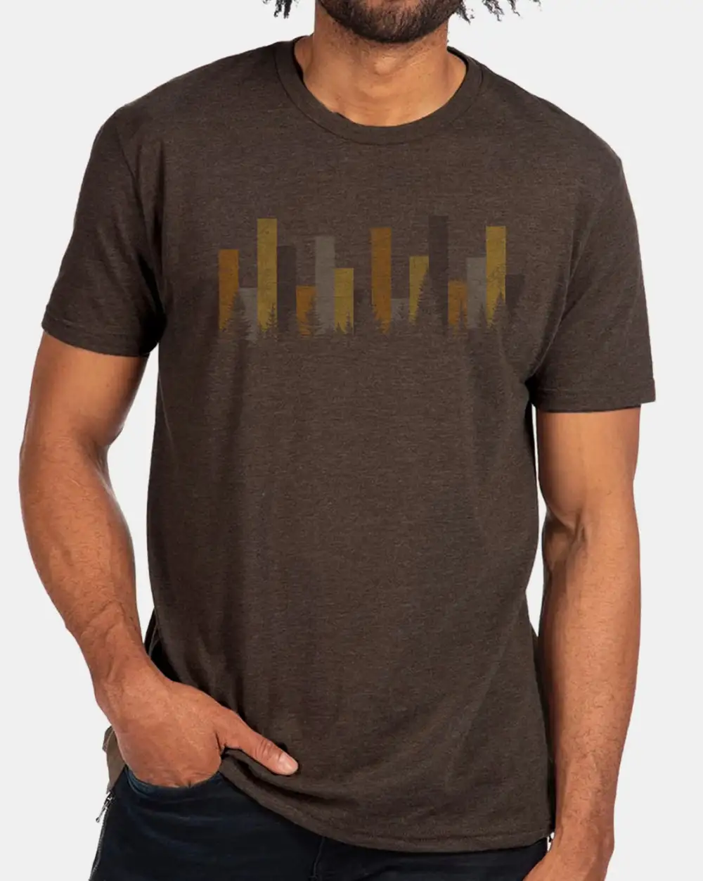 Geometric Woodland Graphic Tee
