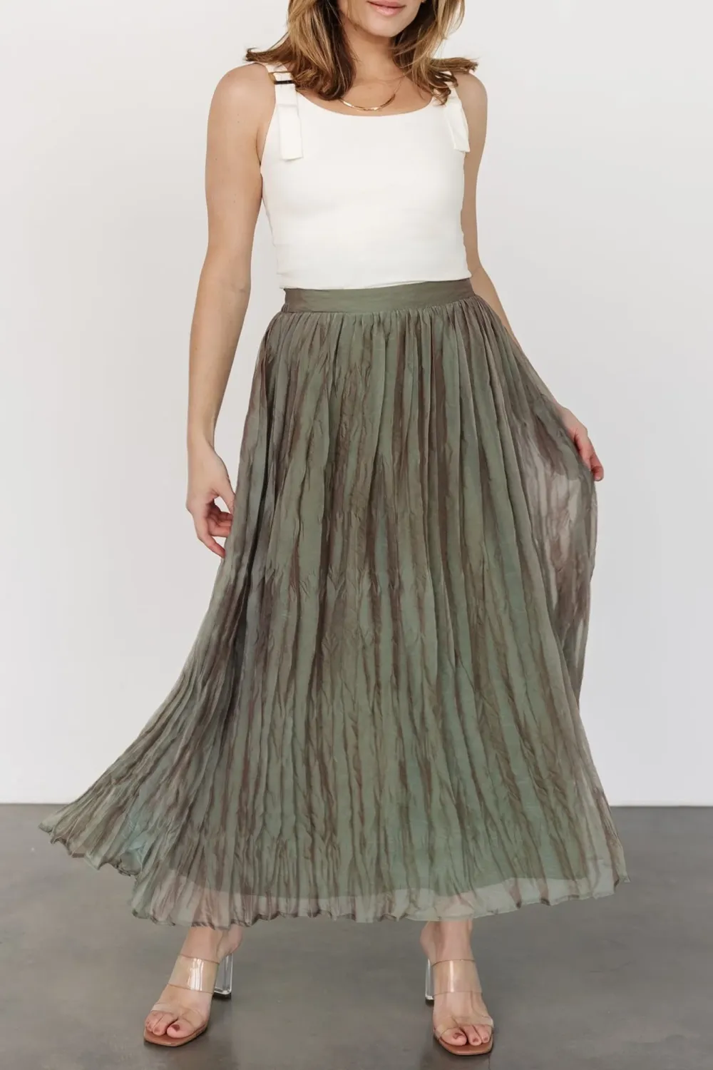Elegant Lady Soft And Beautiful Organza Skirt