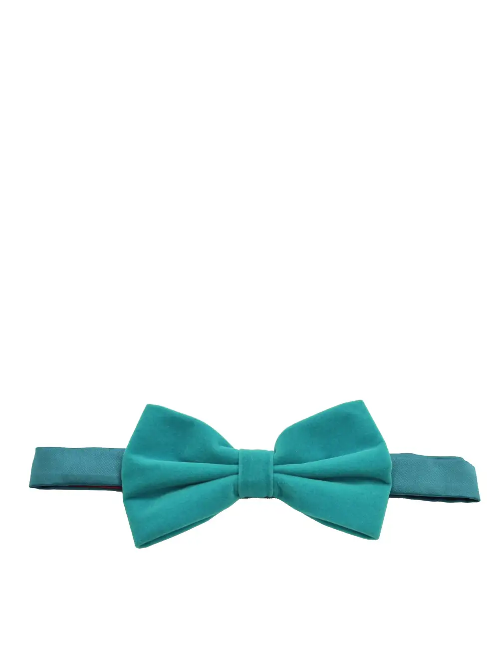 Poised Solid Velvet Bow Tie Set