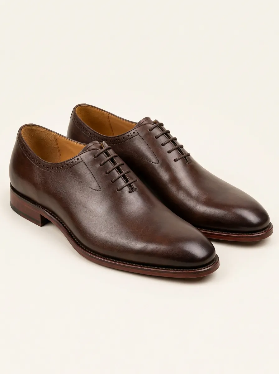 Easy Wear Brogue Oxford Leather Men's Classic Pumps