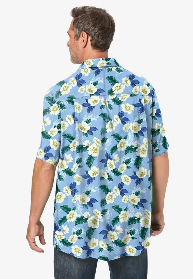 Printed Camp Shirt
