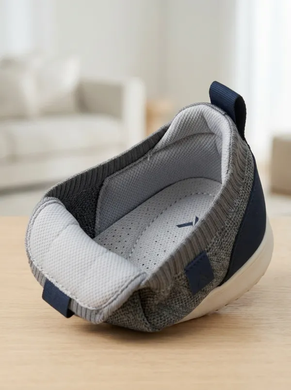 Outdoor-Inspired Knit Elastic Fit Men's Stretch Canvas Shoes